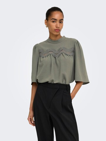 Camicia da donna 'ONLMette' di ONLY in verde: frontale