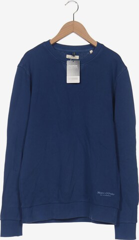 Marc O'Polo Sweatshirt & Zip-Up Hoodie in S in Blue: front