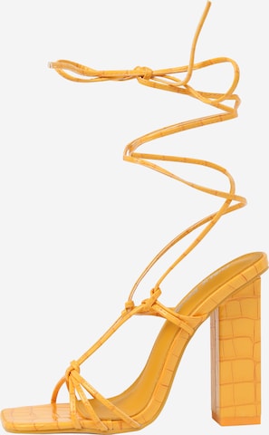 Public Desire Sandals 'BERRY' in Orange