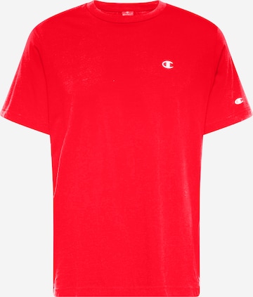 T-Shirt Champion Authentic Athletic Apparel en rouge : devant