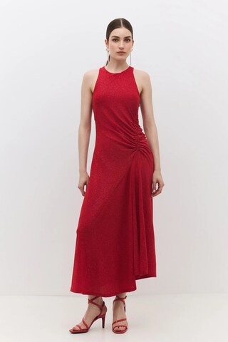 No Matter What Dress in Red: front