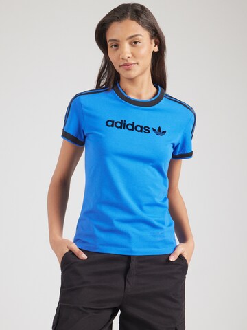 ADIDAS ORIGINALS Shirt 'CALI' in Blue: front