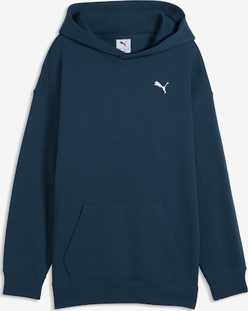 Sweat de sport PUMA en bleu : devant