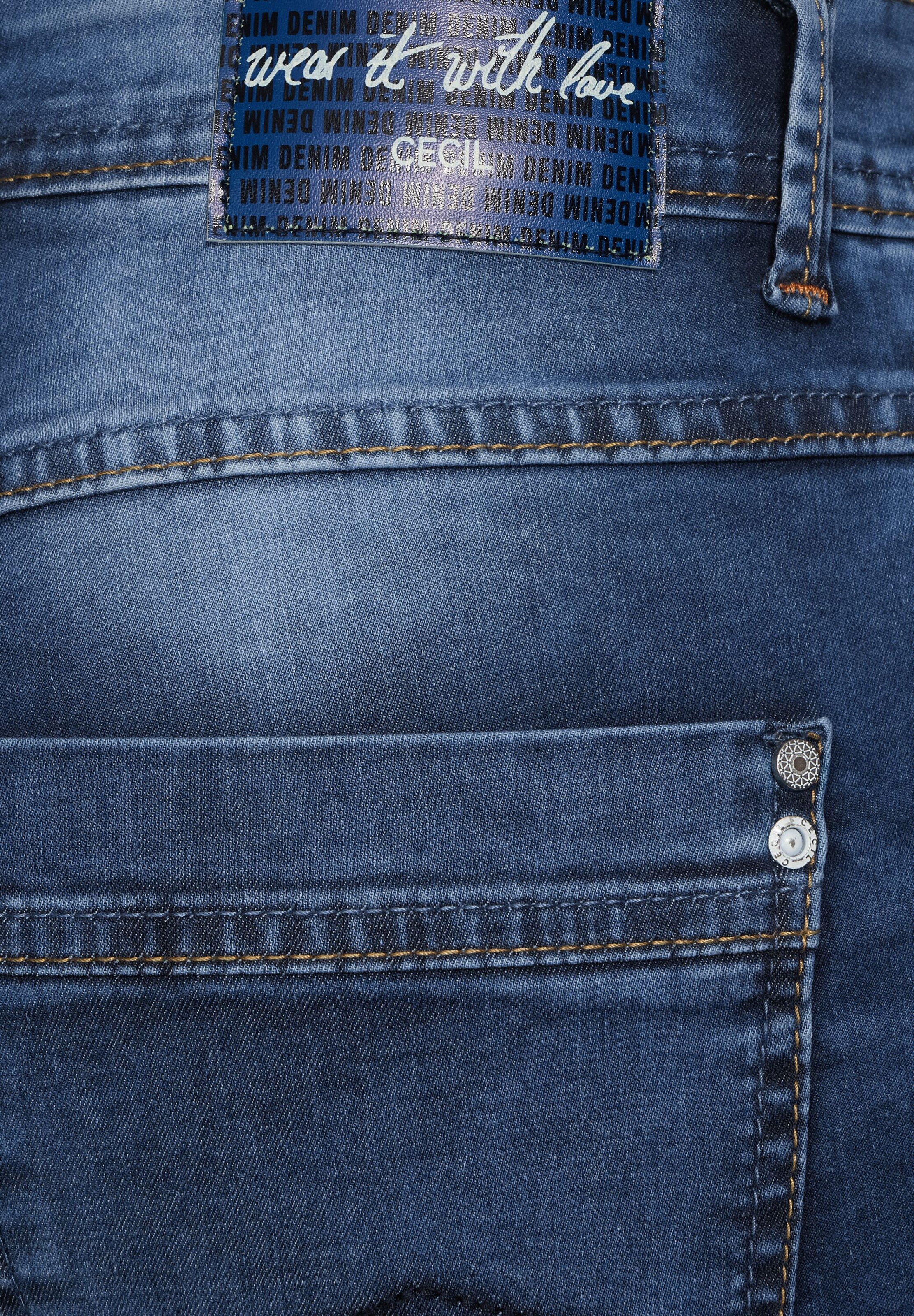 Frauen Jeans CECIL Jeans in Blau - EG68016 Frauen Jeans CECIL Jeans in Blau - EG68016