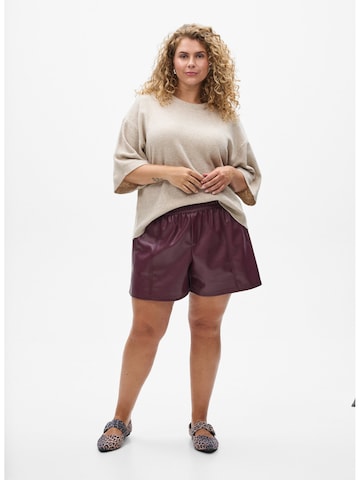 Pullover 'Cavista' di Zizzi in beige