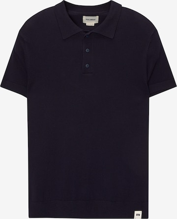 Pull&Bear Пуловер в синьо: отпред