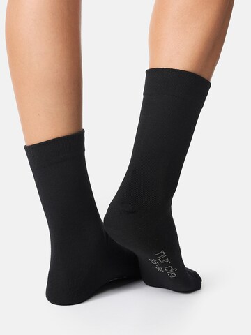 Nur Die Socks ' Ohne Gummi ' in Black