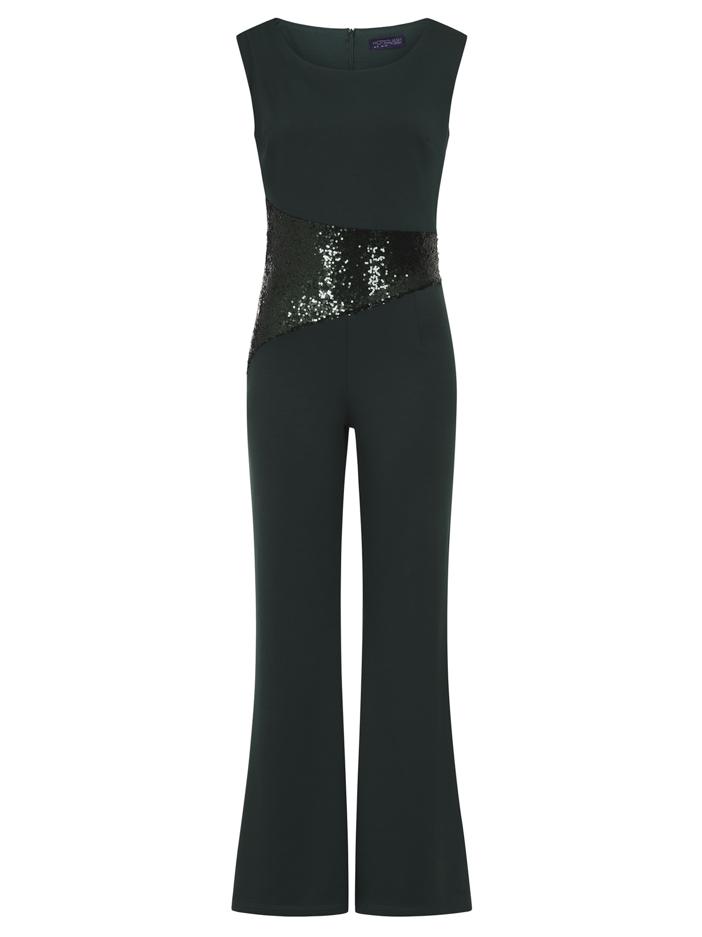 žalia HotSquash Vienos dalies kostiumas: priekis