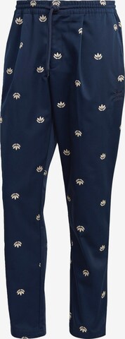Coupe slim Pantalon ADIDAS ORIGINALS en bleu : devant