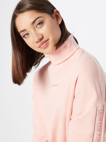 Calvin Klein Jeans Mikina – pink