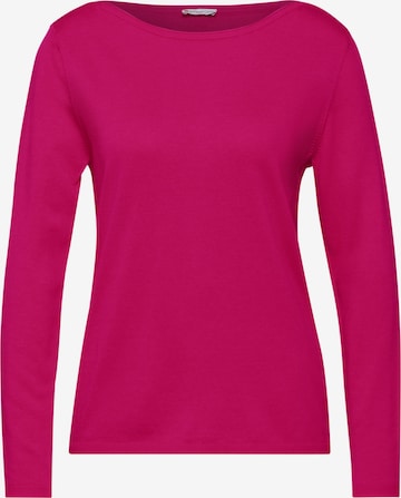 STREET ONE Strickpullover in Pink: Vorderseite