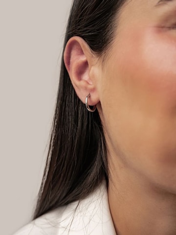 Hey Happiness Earrings 'Luna' in Silver