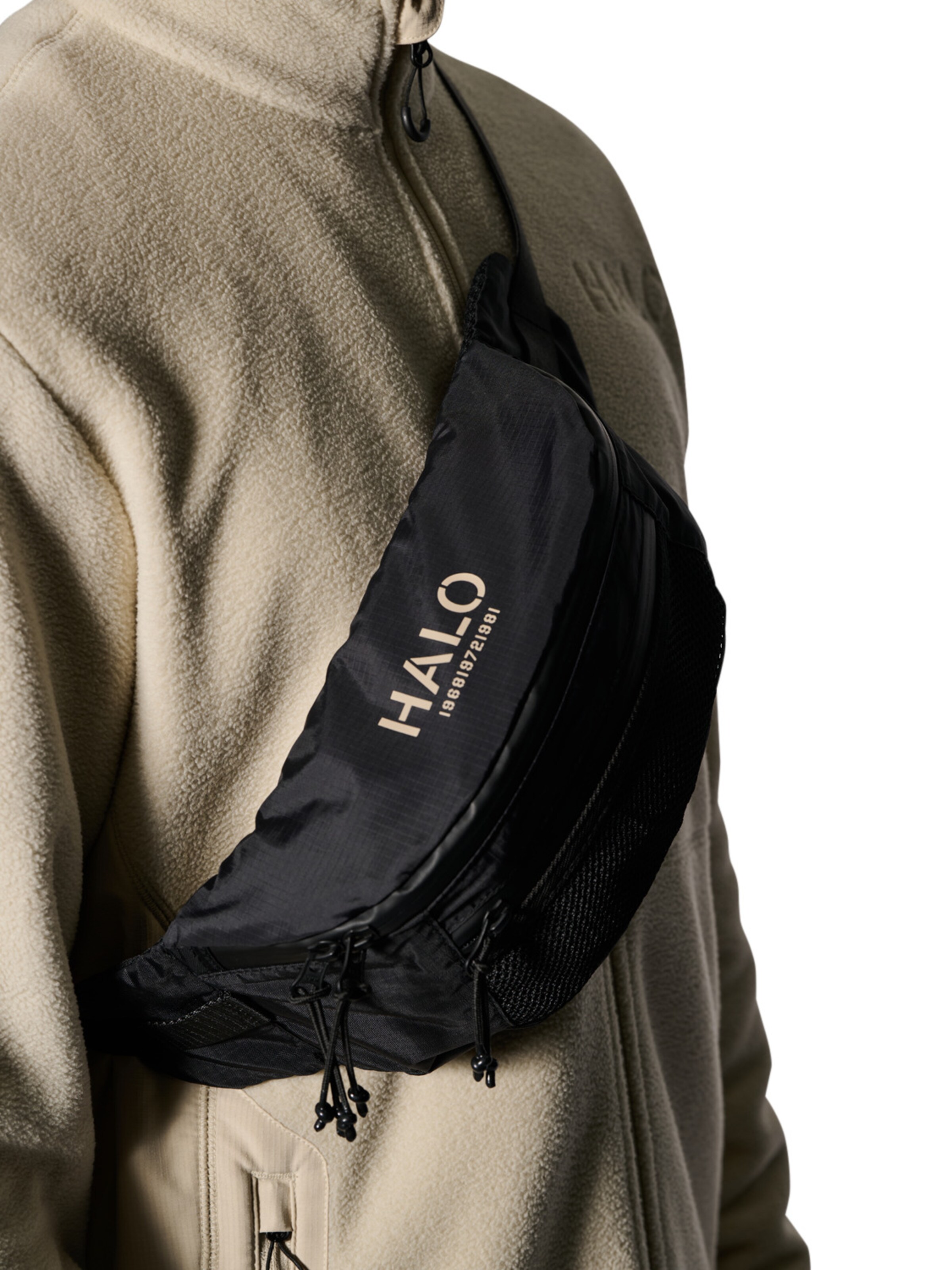 HALO Fanny Pack in Black