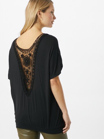 LASCANA Shirt in Schwarz