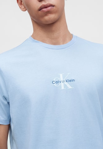 Calvin Klein Jeans Póló - kék: elől
