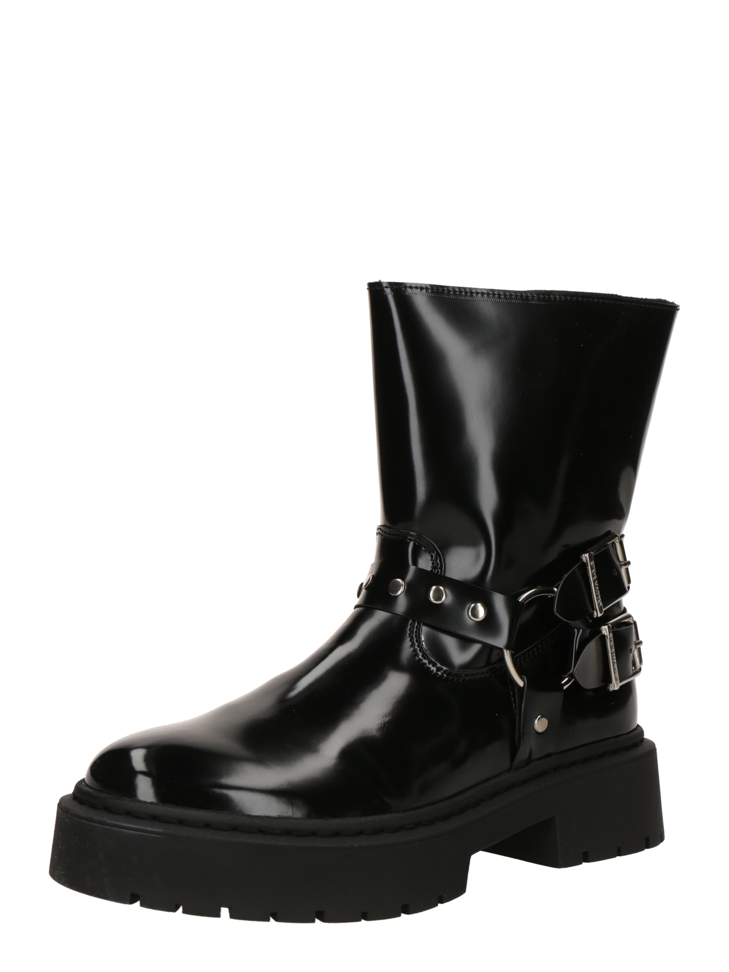 Bottines 'Garoche' STEVE MADDEN en noir : devant