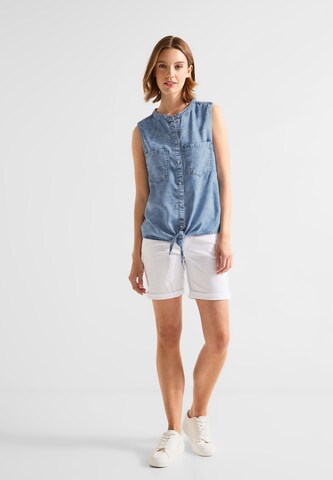 STREET ONE Bluse in Blau