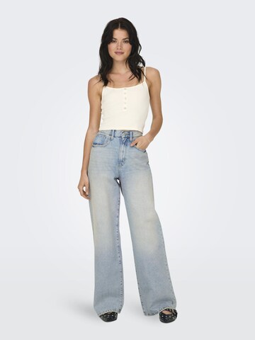 Wide leg Jeans 'ONLHope-Hush' di ONLY in blu