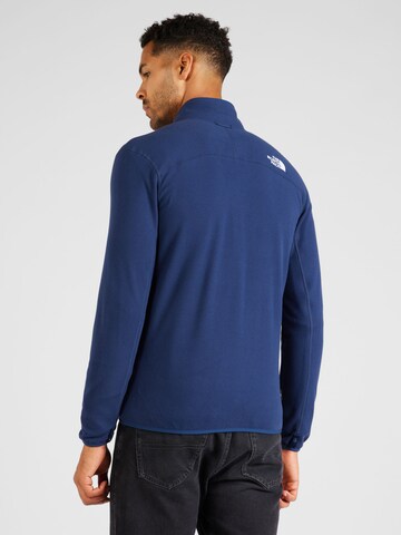 THE NORTH FACE Athletic fleece jacket '100 Glacier' in Blue