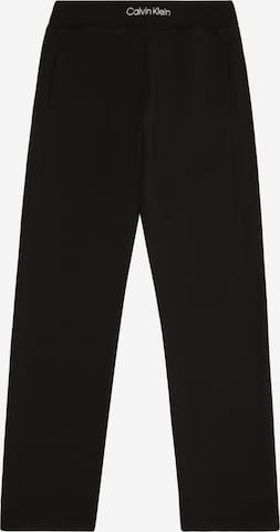 juoda Calvin Klein Jeans Standartinis Kelnės: priekis