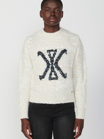 KOROSHI Sweater in Beige: front