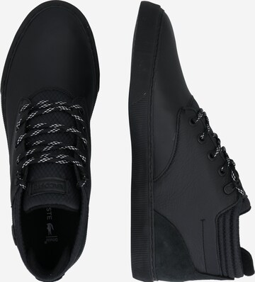 Sneaker alta 'Esparre' di LACOSTE in nero