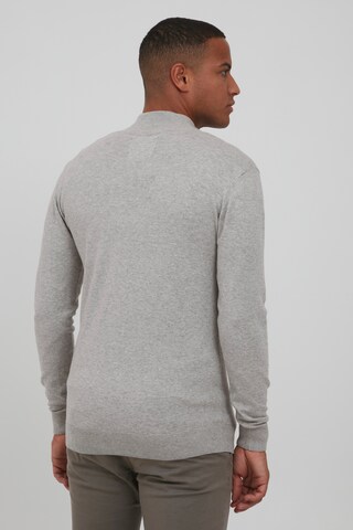 INDICODE JEANS Knit Cardigan 'BADI' in Grey