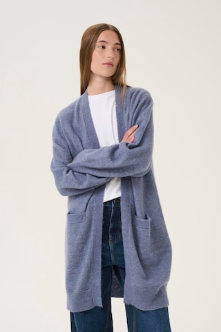 Cardigan oversize 'Guni' InWear en bleu : devant