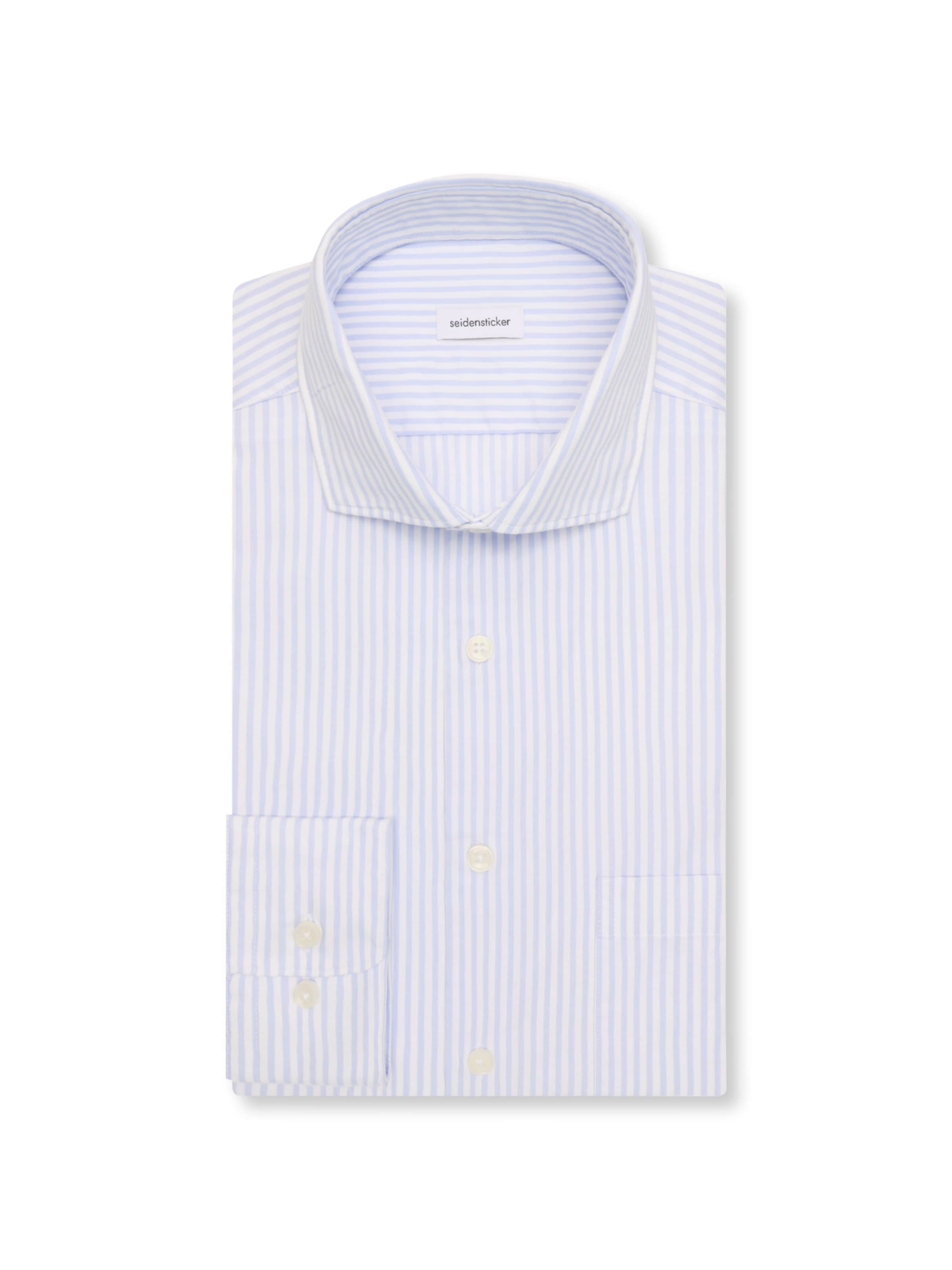 Coupe regular Chemise 'Casual Business' SEIDENSTICKER en bleu