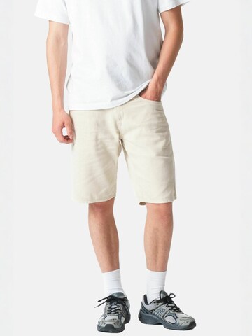 TEESHOPPEN Regular Housut ' Denim Shorts ' värissä beige: etupuoli