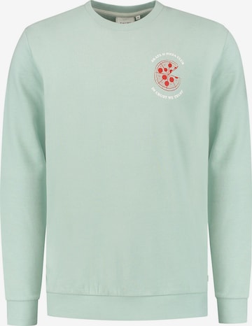 Shiwi Sweatshirt 'Skate Club' in Green: front