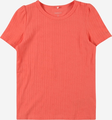 NAME IT Shirt 'DORIS' in Oranje: voorkant