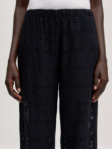 EDITED - regular Pantalón 'Savanna' en negro