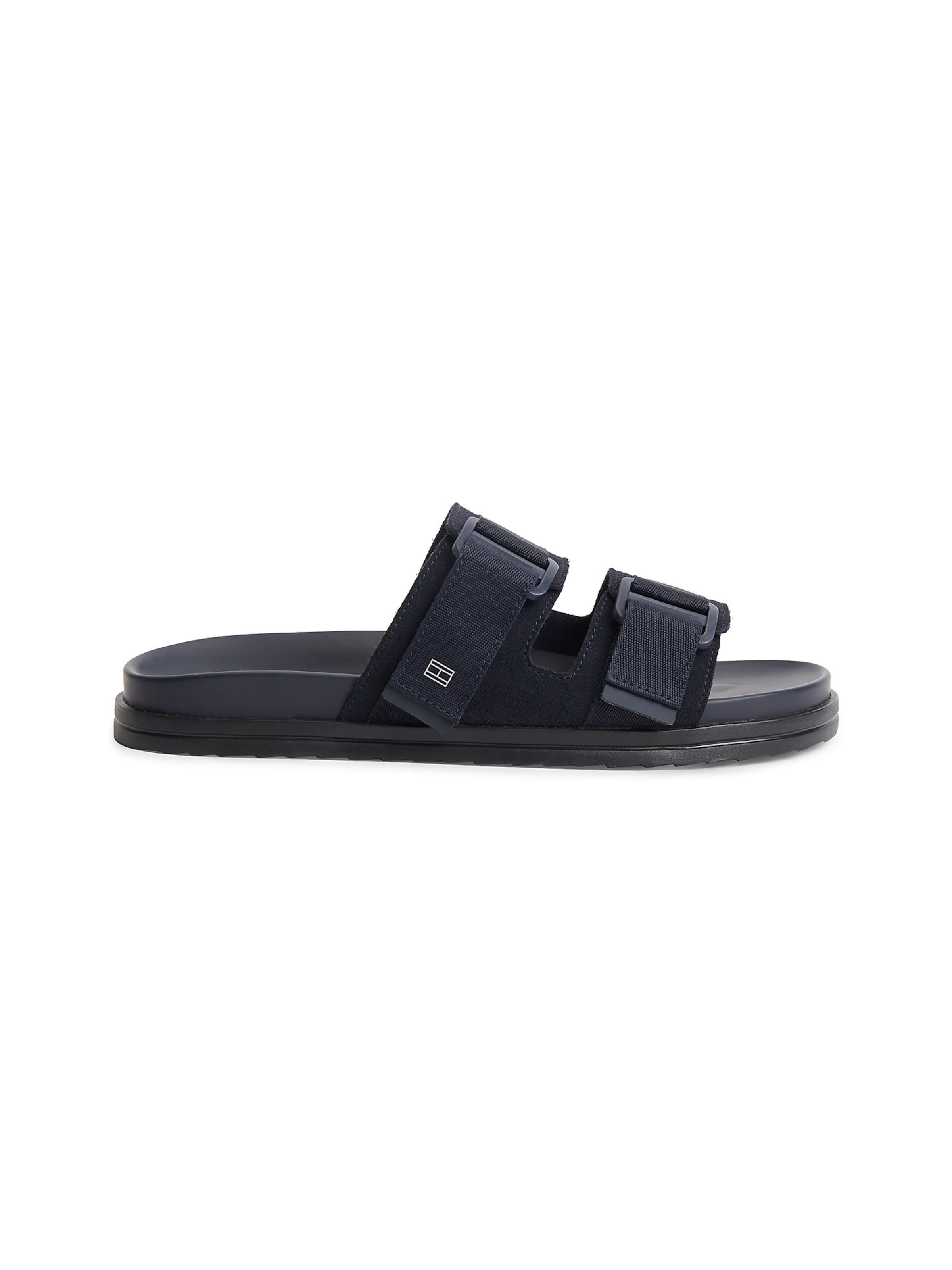 TOMMY HILFIGER Pantolette in Blau: Vorderseite