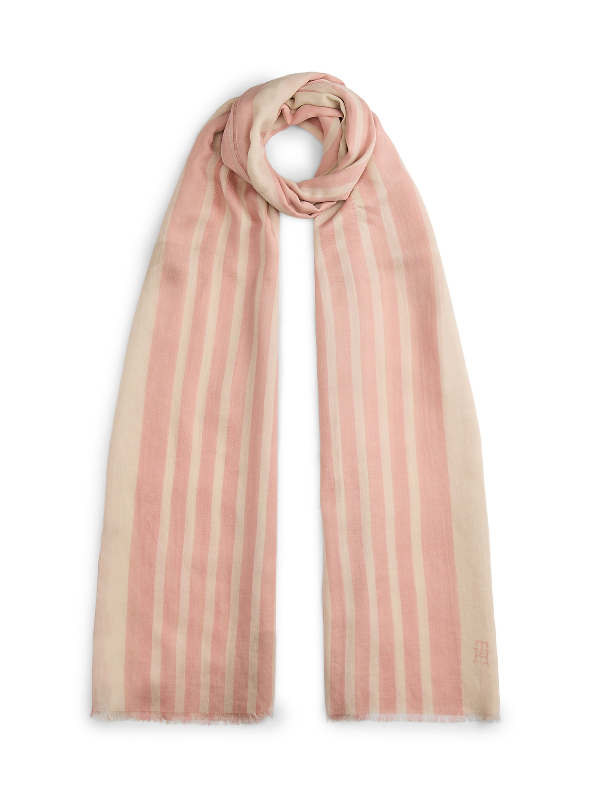 TOMMY HILFIGER Scarf in Pink: front
