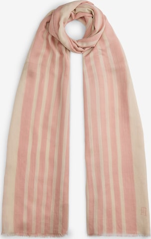 Écharpe TOMMY HILFIGER en rose : devant