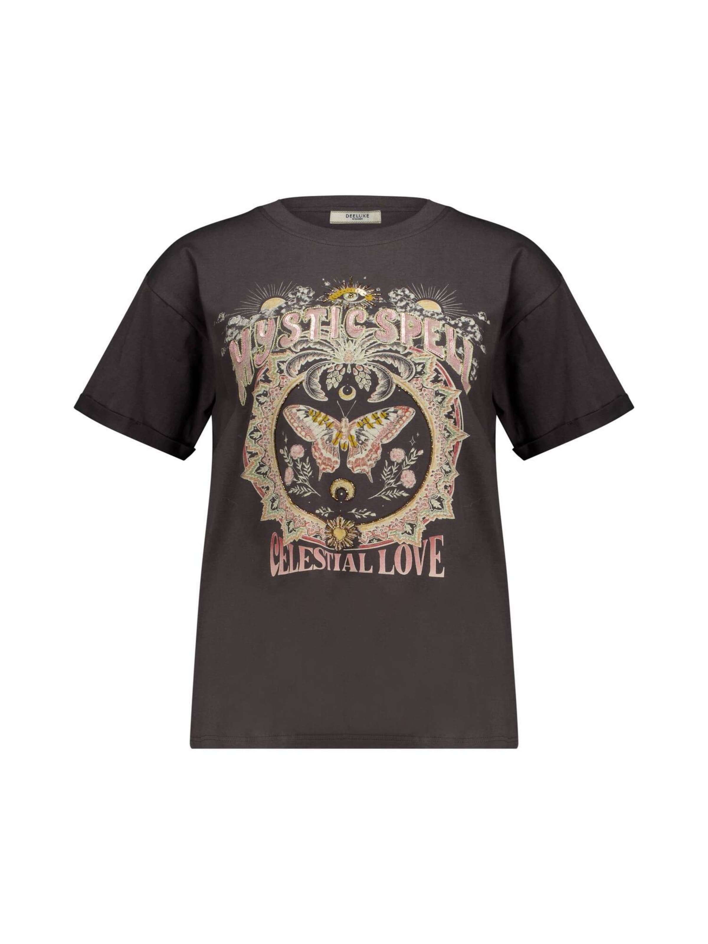 T-shirt 'Celeste' Deeluxe en gris : devant