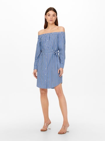 ONLY Shirt Dress 'Eileen' in Blue