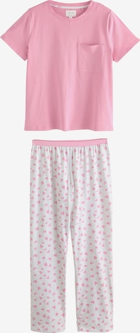 Next Pyjama värissä vaaleanpunainen: etupuoli