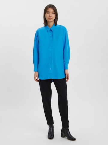 VERO MODA Bluse 'Tessie' i blå