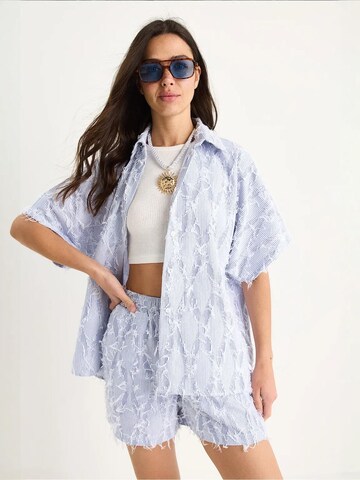 Bianco Lucci Broekpak in Blauw: voorkant