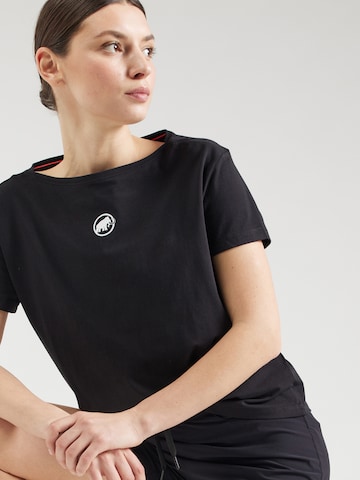 MAMMUT Funkcionalna majica 'Seon' | črna barva