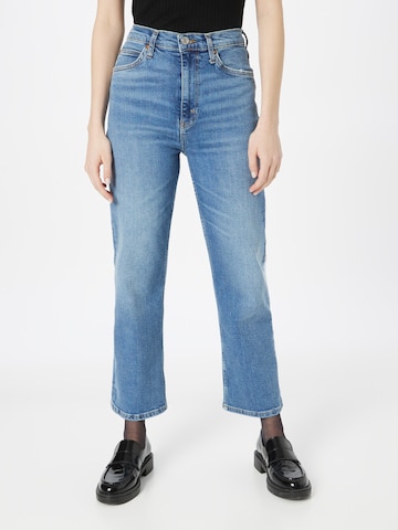 RE/DONE Regular Jeans in Blauw: voorkant