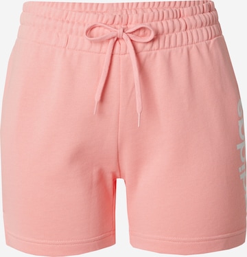 ADIDAS SPORTSWEAR Sports trousers 'Essentials' in Pink: front
