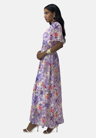 Elara Dress in Purple
