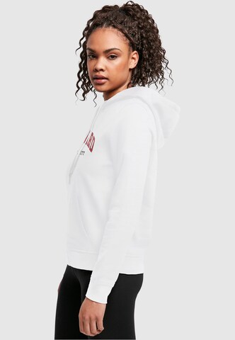 Sweat-shirt 'Harvard University' Merchcode en blanc