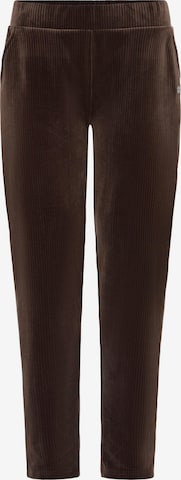 Pantaloni chino ' OXEBBA ' di Oxmo in marrone: frontale