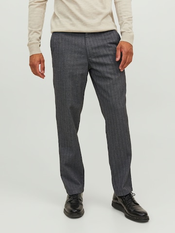 Regular Pantaloni eleganți 'Ollie Louis' de la JACK & JONES pe gri: față