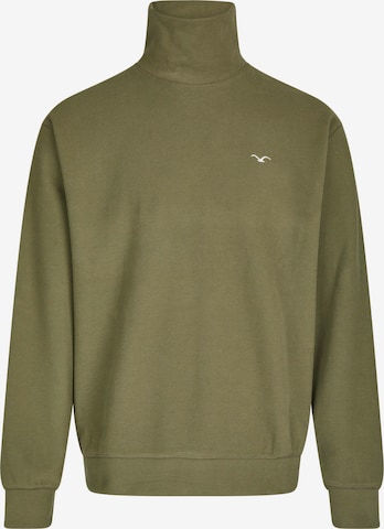 Cleptomanicx Sweater 'Cosy' in Green: front