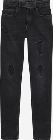 River Island Regular Jeans in Black: front